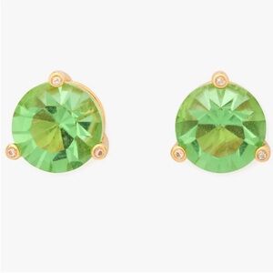 kate spade green Stud Earrings